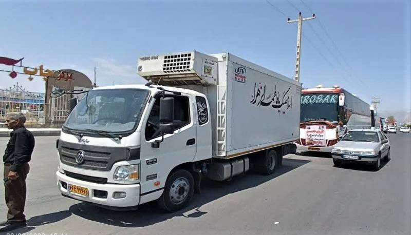 هفت موکب و ۹۰ کامیون از جیرفت به عراق اعزام شد